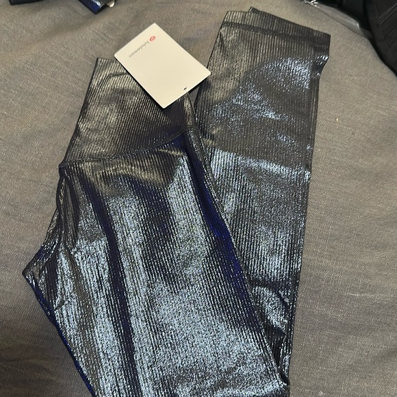 LULULEMON Align HR Rib Pant 25” Shine - Picture 7 of 10